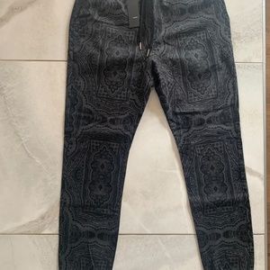 Zanerobe Sureshot Jogger Black/Grey Sz: 36.